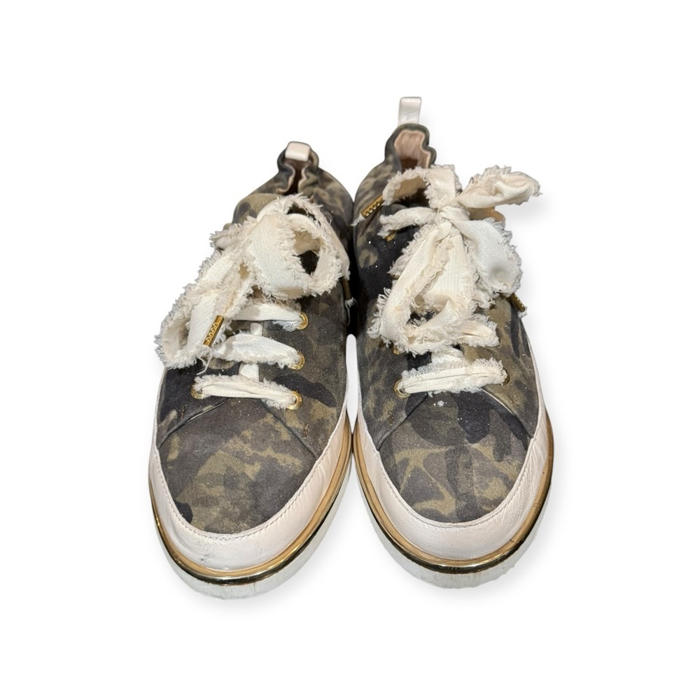 Ron White Camo Sneakers with Textured Fabric EU‎ 39.5 - Picture 7 of 10
